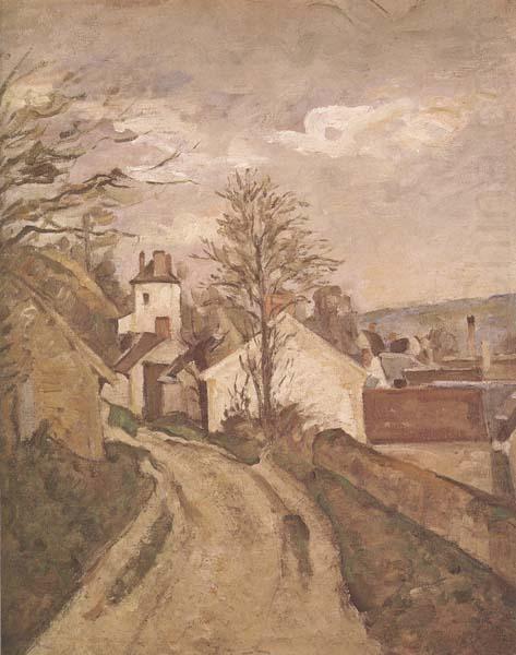 Dr.Gachet's House at Auvers, Paul Cezanne